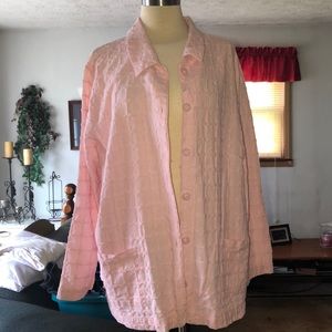 Lightweight pink jacket